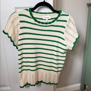 Böhme Knit Striped Top
